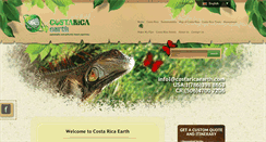 Desktop Screenshot of costaricaearth.com